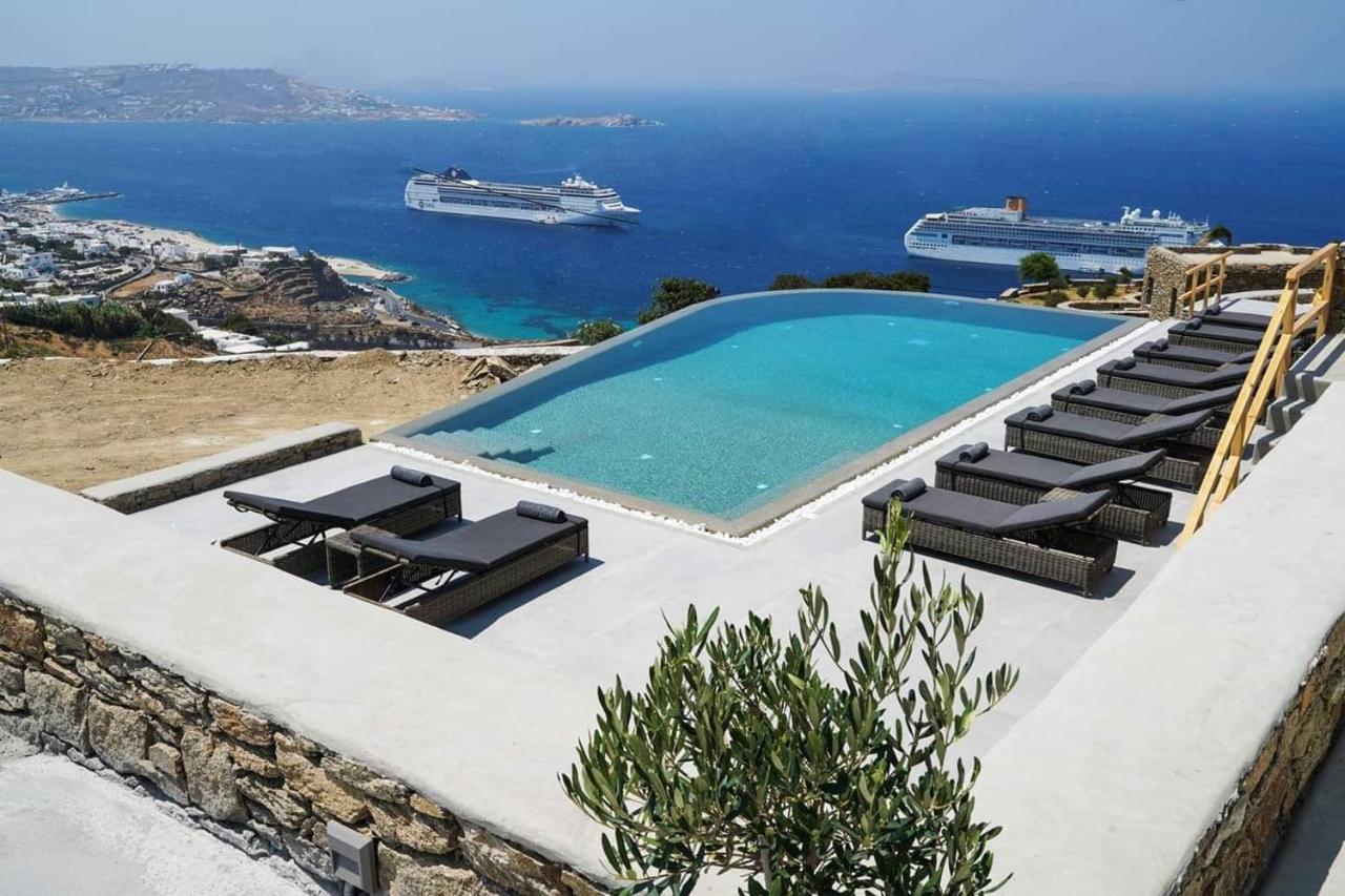 Cloud Nine Villa Mykonos Mykonos Town Exterior foto
