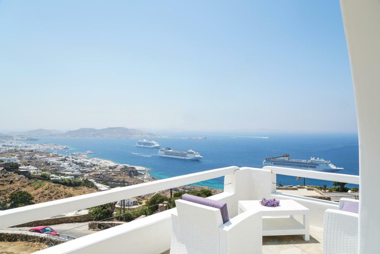 Cloud Nine Villa Mykonos Mykonos Town Exterior foto